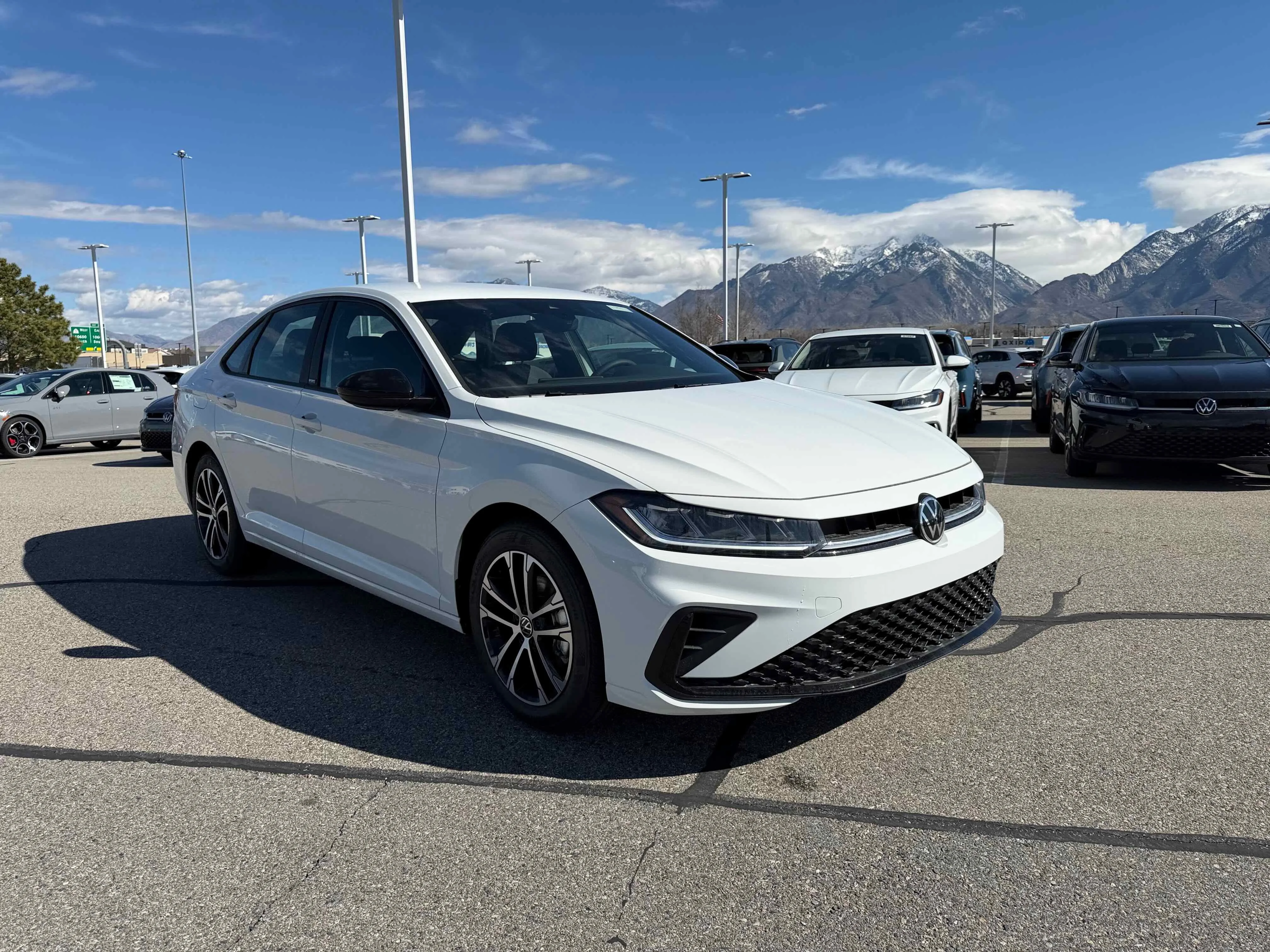 New 2026 Pure White Volkswagen Sport image 9
