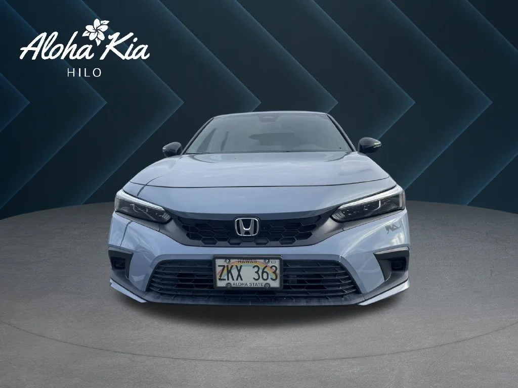 Certified Used 2022 Blue Honda Sport image 1
