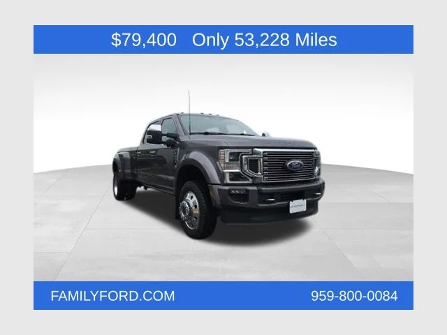 2022 Ford F-450 Platinum 4x4 Crew Cab 8' Box DRW's photo
