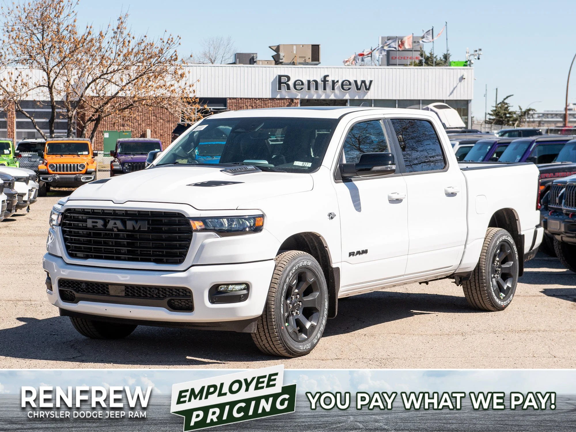 New 2026 White RAM Sport* image 1