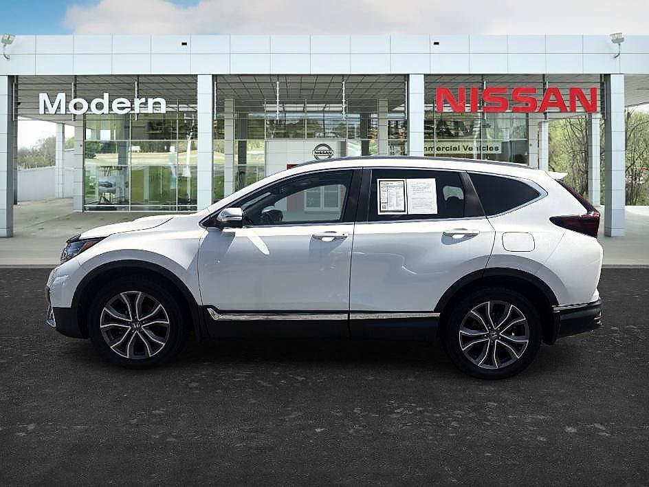 Used 2020 Platinum White Pearl Honda Touring image 2