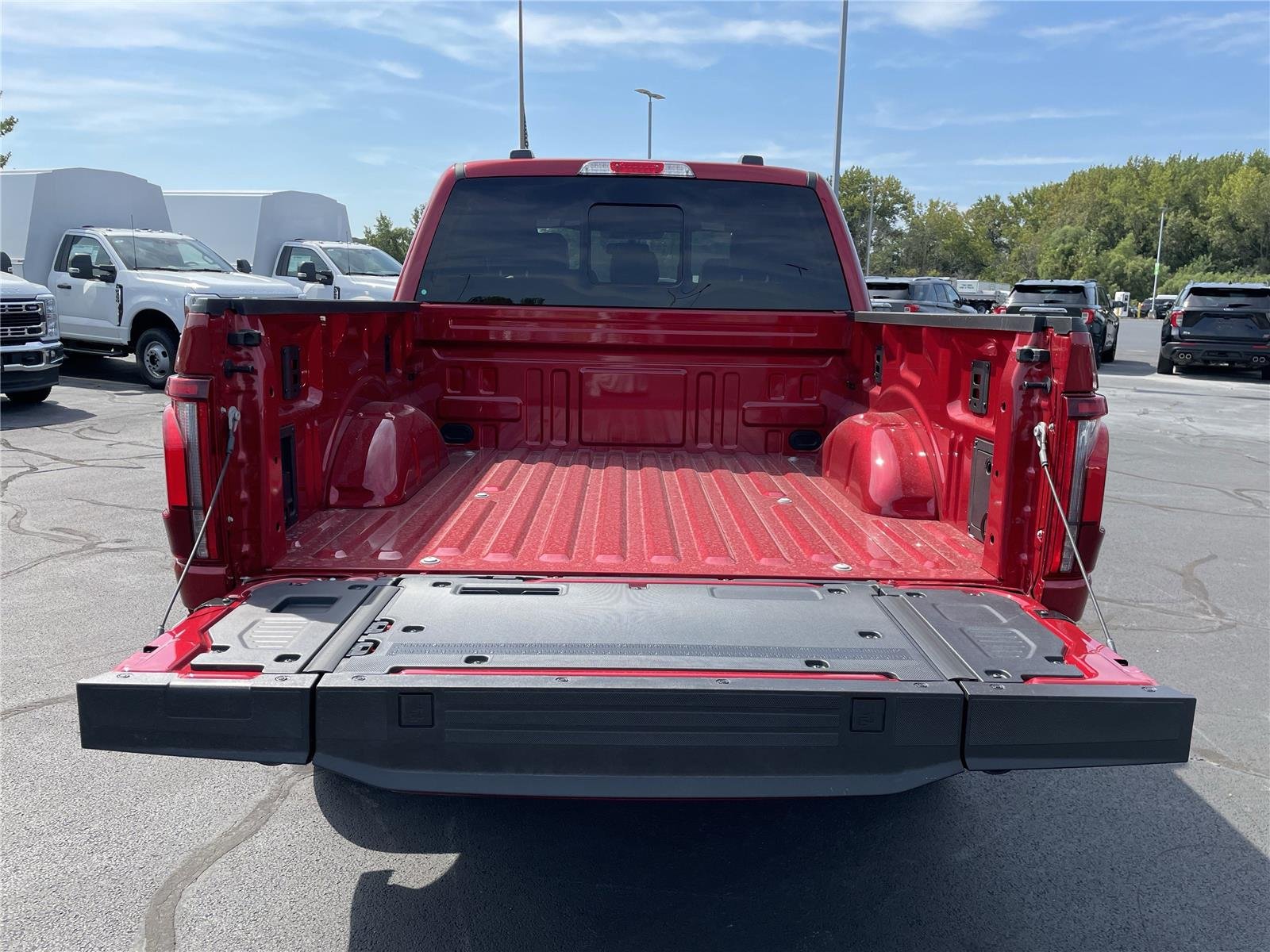 New 2025 Rapid Red Metallic Tinted Clearcoat Ford Lariat® image 45