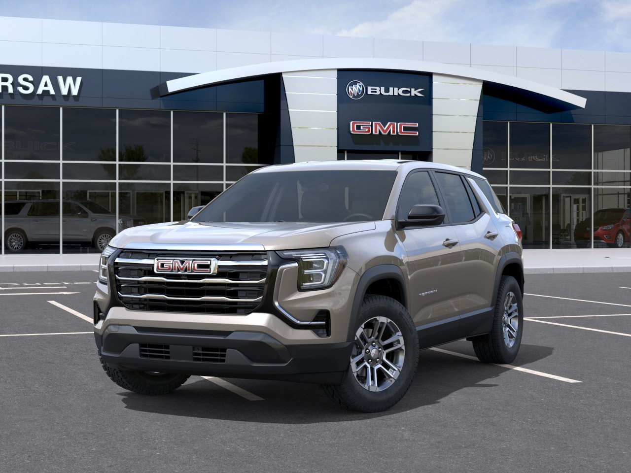 Used 2026 Riverstone Metallic GMC AWD Elevation image 6