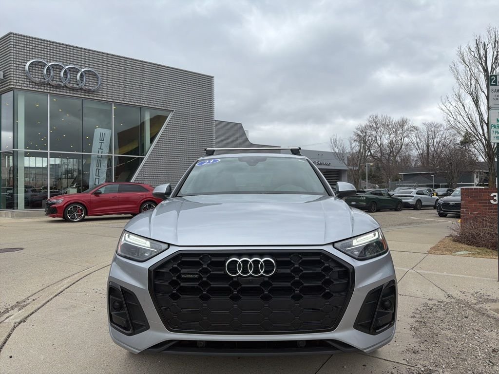 Used 2023 Silver Audi 45 S line Premium Plus image 2