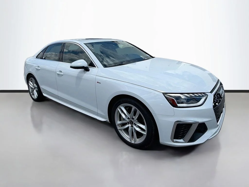 Used 2024 White Audi 45 S line Premium Plus image 3