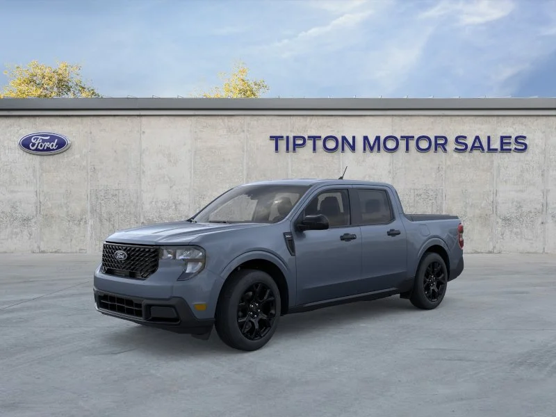 New 2025 Azure Gray Metallic Tri-Coat Ford XLT image 1