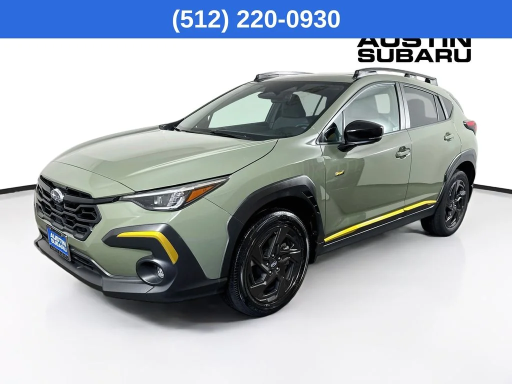 Certified Used 2024 Green Subaru Sport image 4