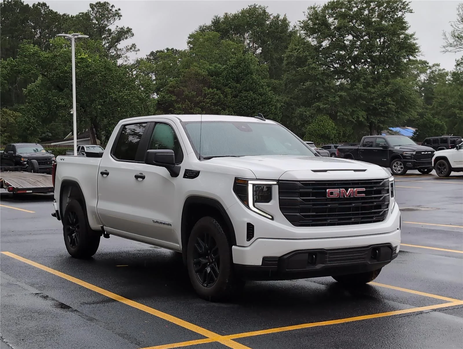 Used 2025 Summit White GMC Pro image 8