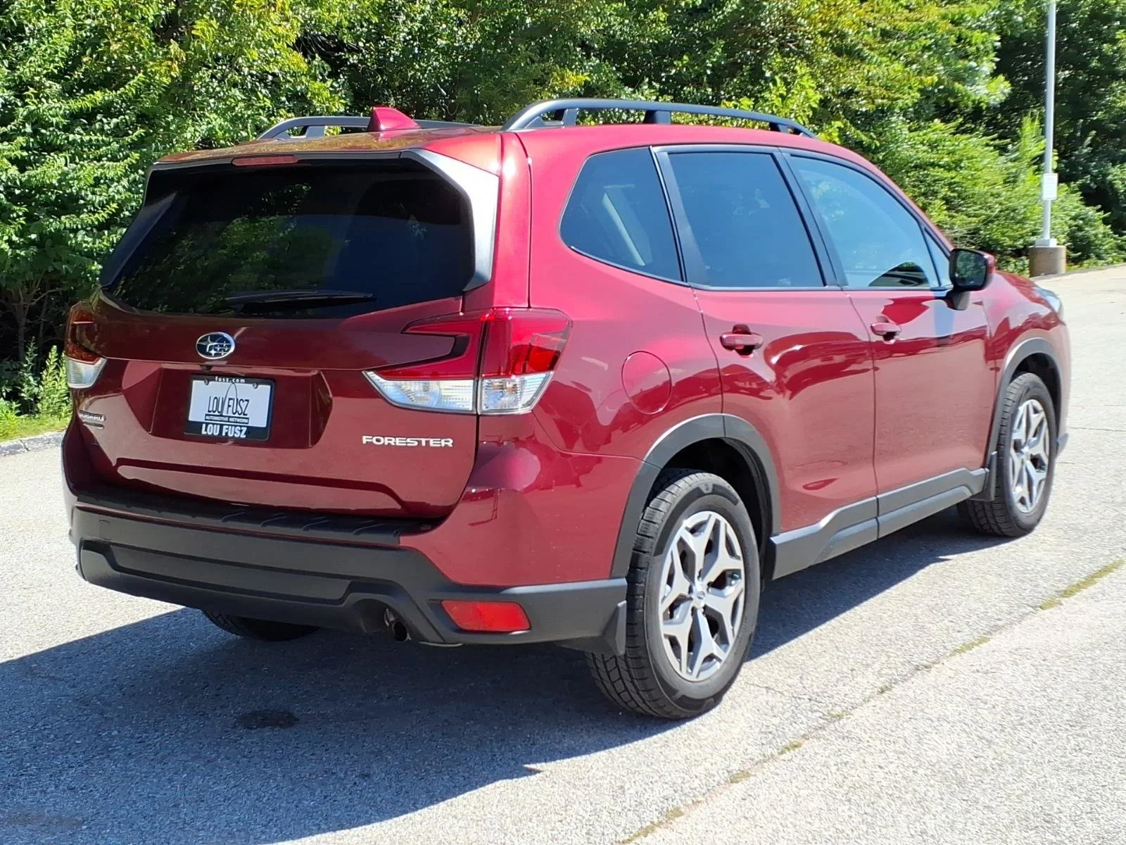Used 2022 Crimson Red Pearl Subaru Premium image 28