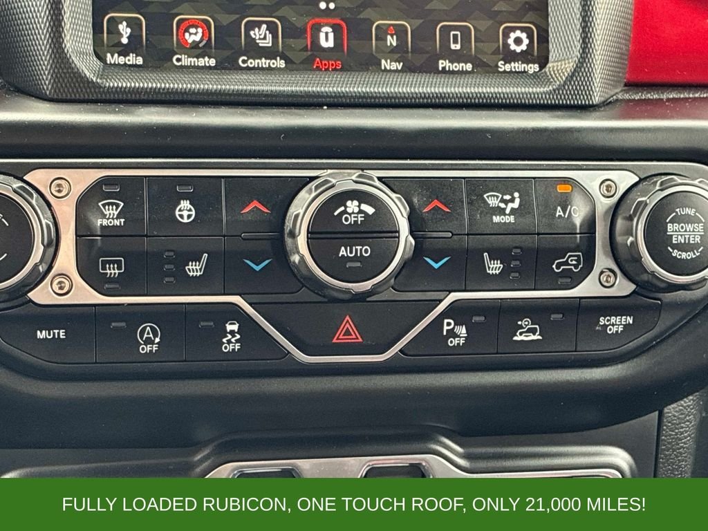 Used 2021 White Jeep Unlimited Rubicon image 32