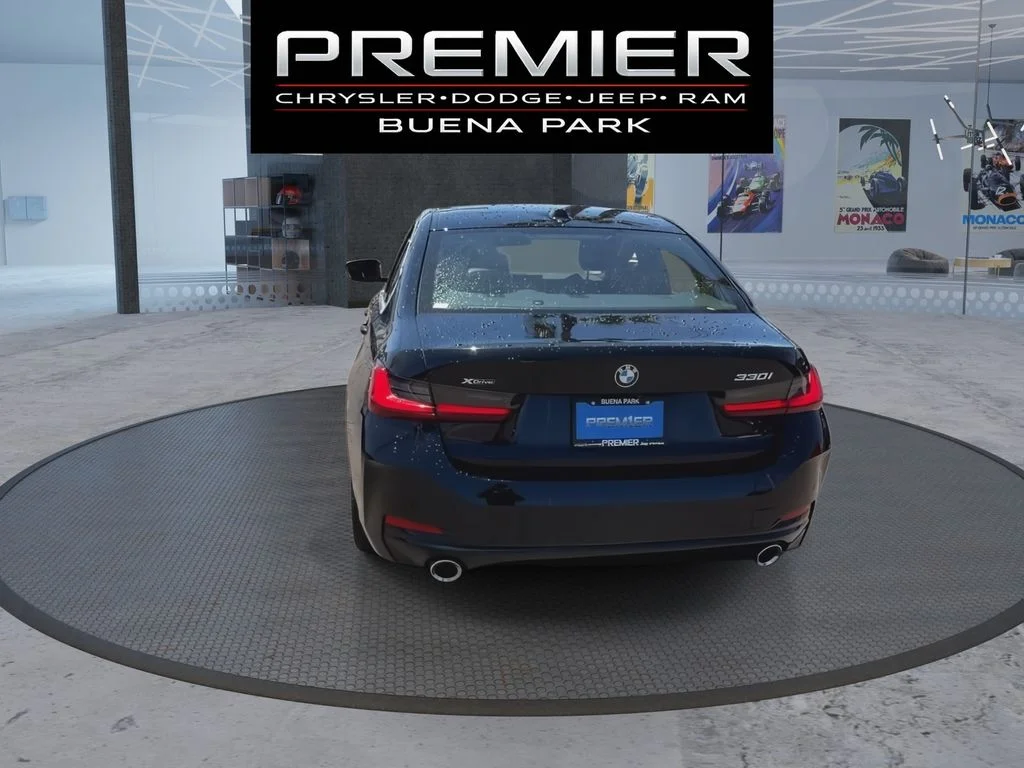 Used 2025 Black BMW 330i xDrive image 7