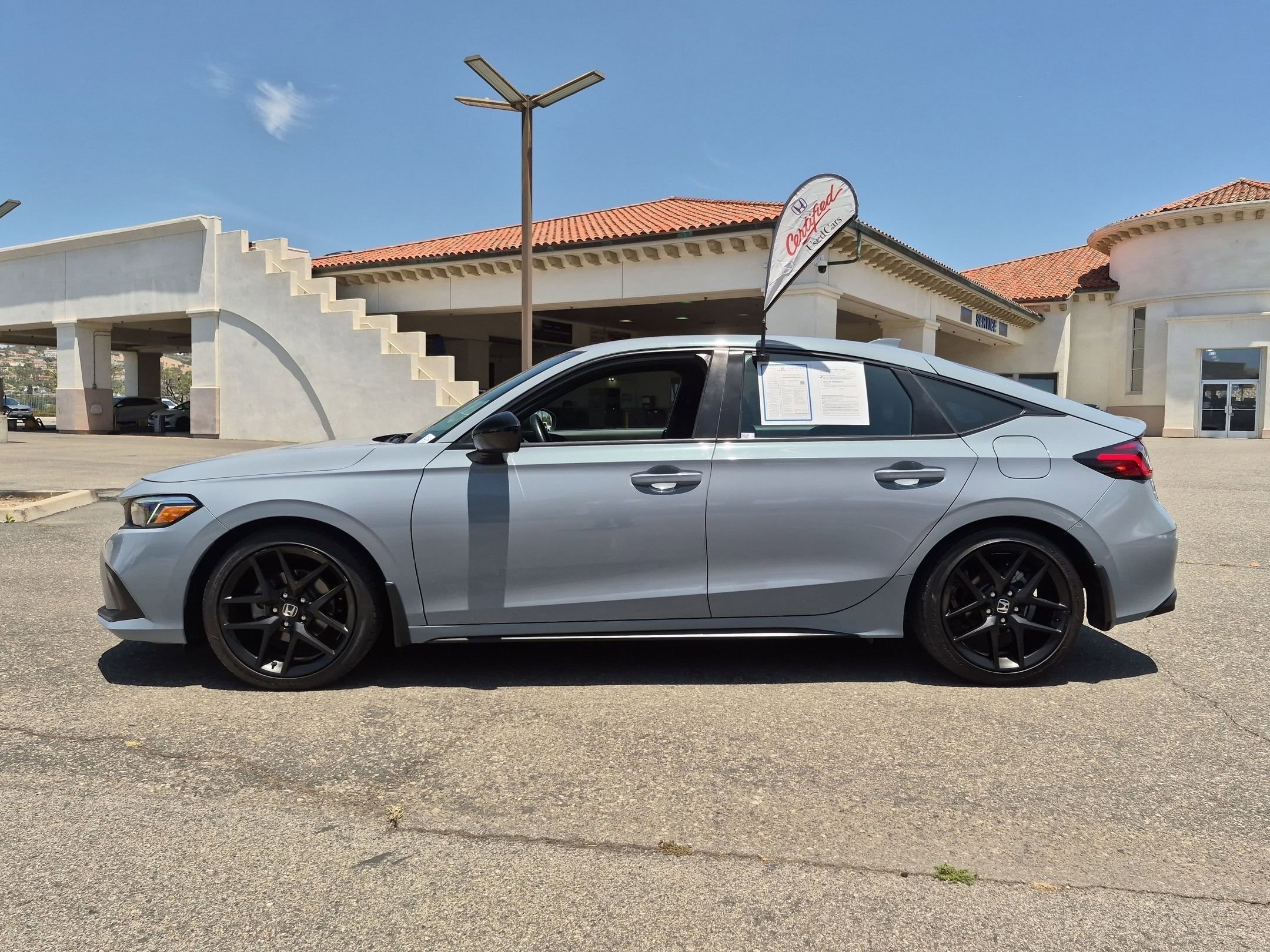 Certified Used 2023 Gray Honda Sport image 2