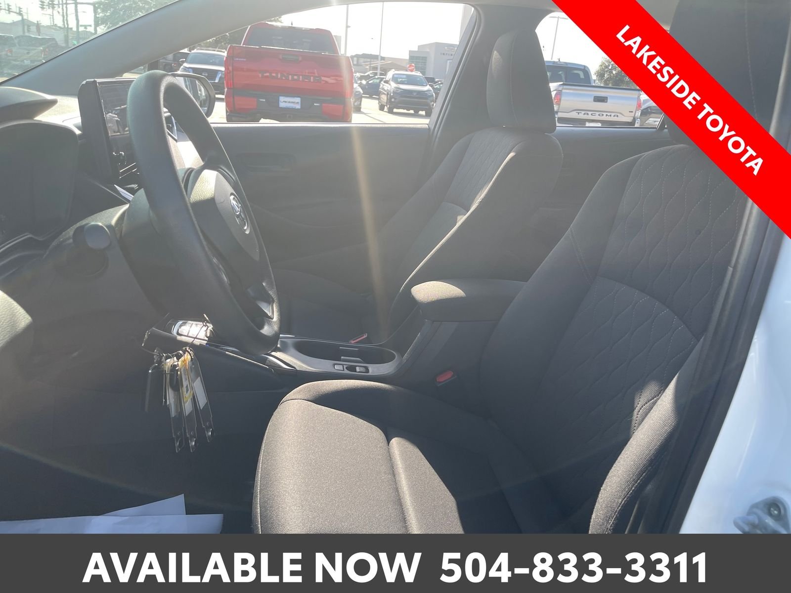 Used 2023 White Toyota LE image 26