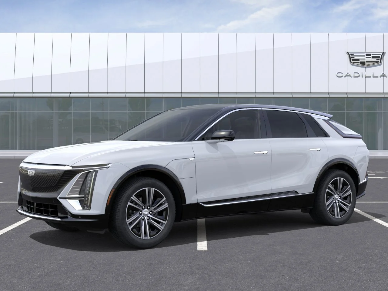 New 2026 Vibrant White Tricoat Cadillac Premium Luxury image 2