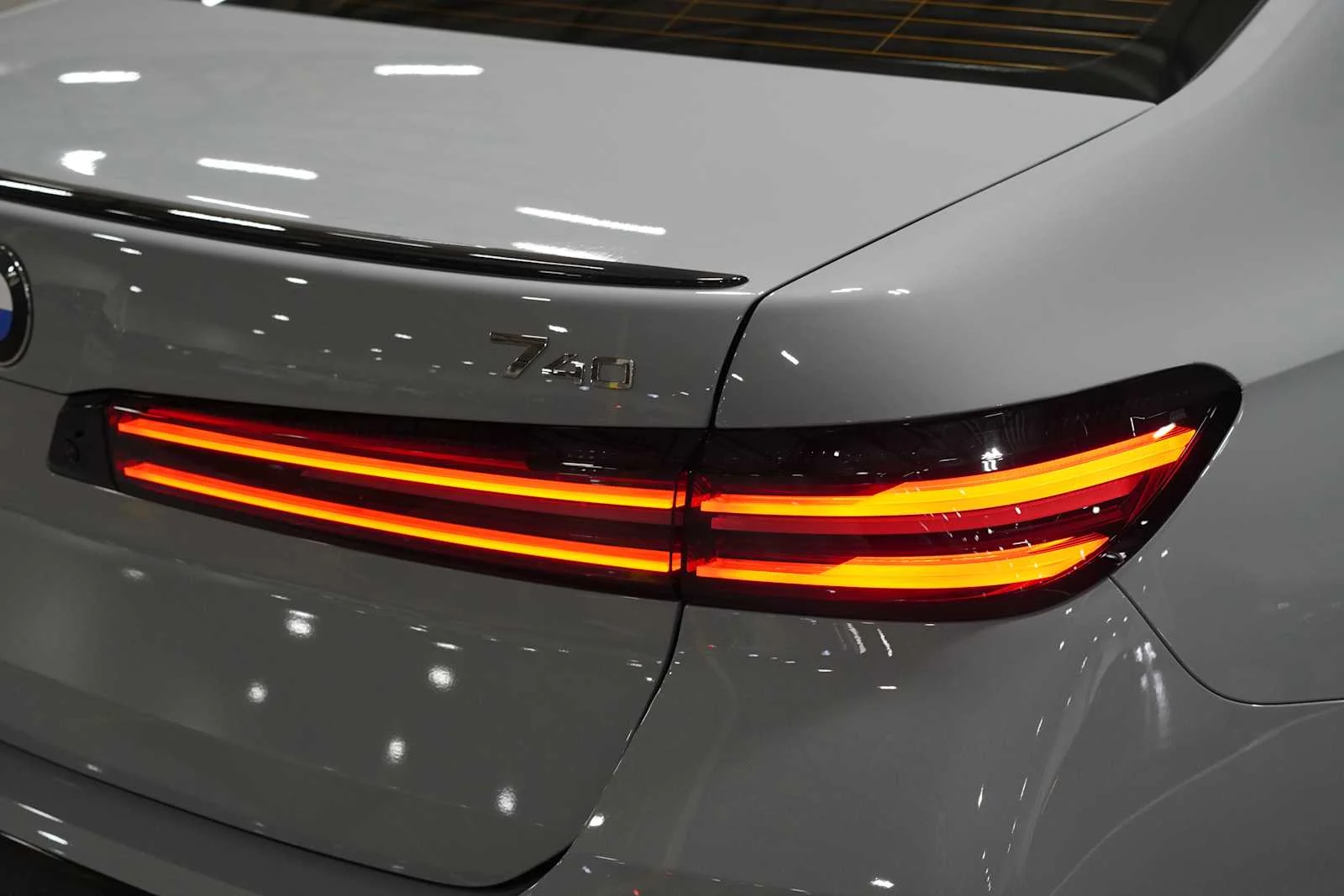 New 2027 Brooklyn Grey Metallic BMW 740i image 8