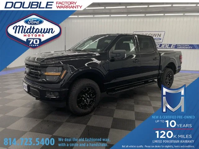 New 2026 Black Ford XLT image 1