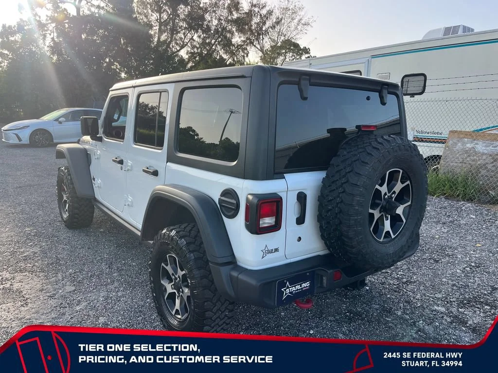 Used 2020 White Jeep Rubicon 4x4 image 7