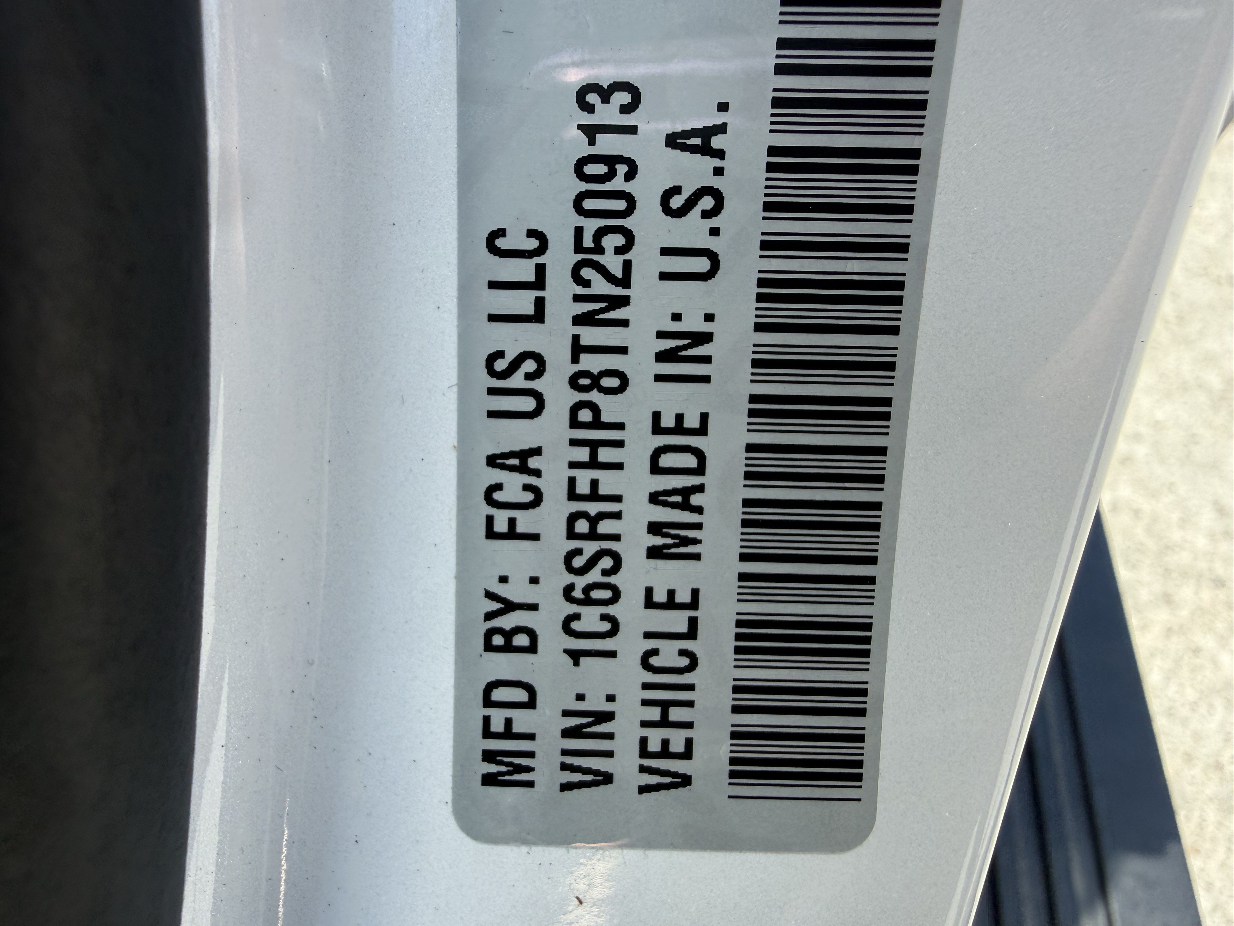 New 2026 Ivory White Tri-Coat Pearl-Coat Exterior Paint RAM Longhorn image 15