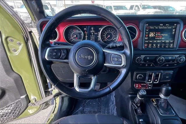 Used 2021 Green Jeep Rubicon image 5