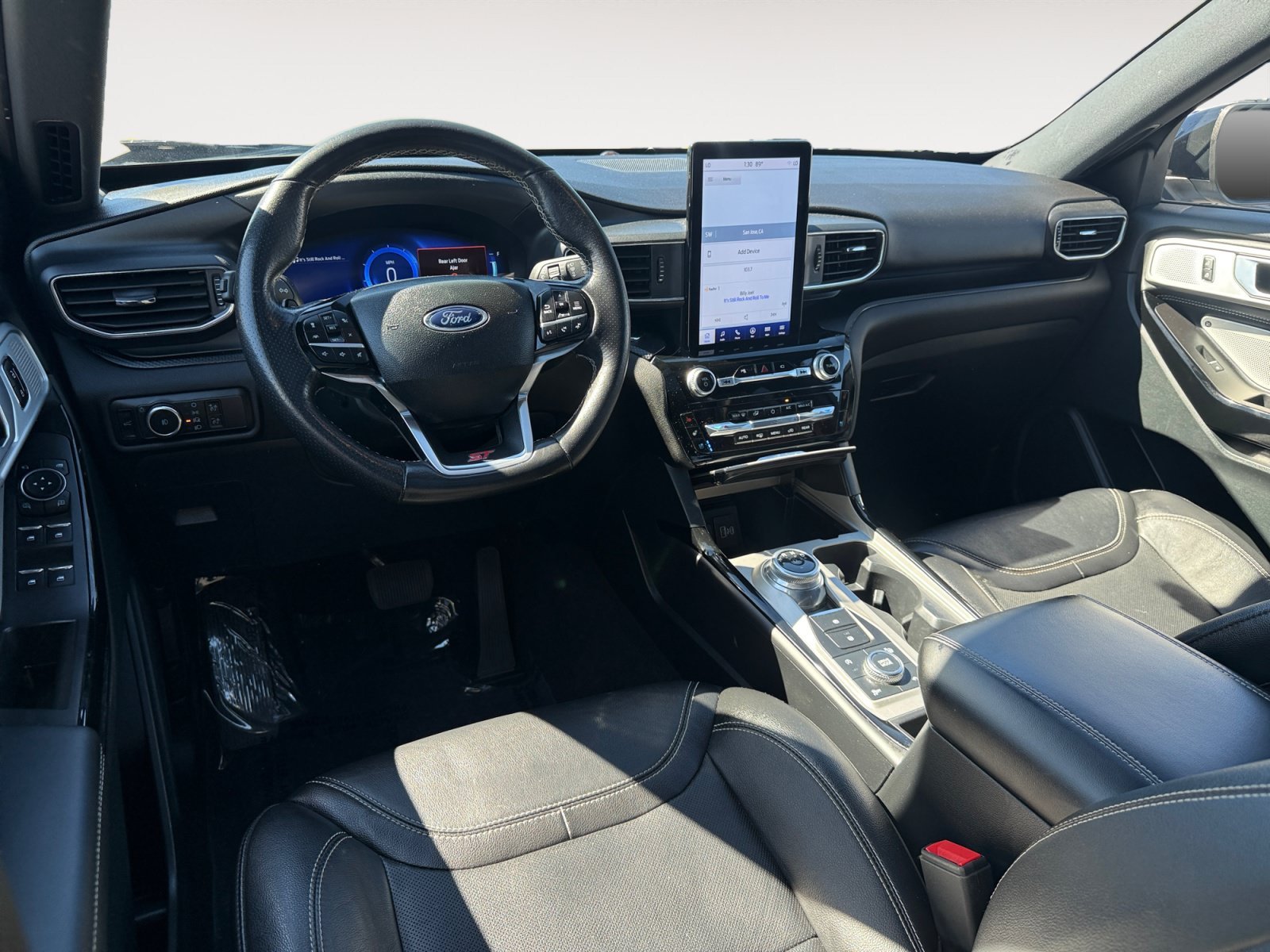 Used 2023 White Metallic Ford ST image 15