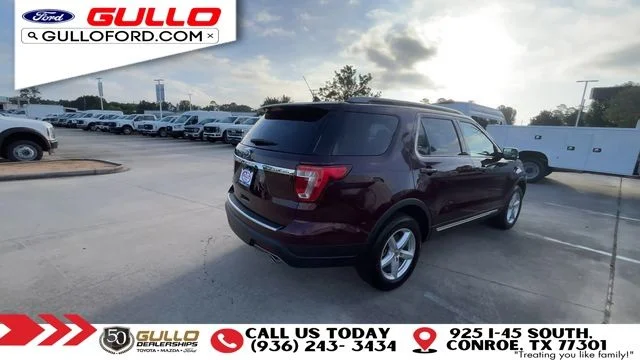 Certified Used 2018 Burgundy Velvet Metallic Tinted Clearcoat Ford XLT image 8