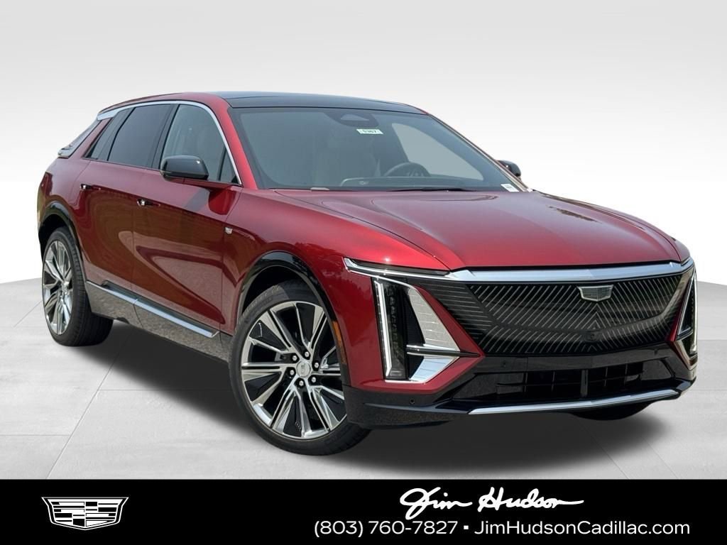 Radiant Red Tintcoat 2025 Cadillac LYRIQ Luxury 3 AWD SUV / Crossover All-Wheel Drive
