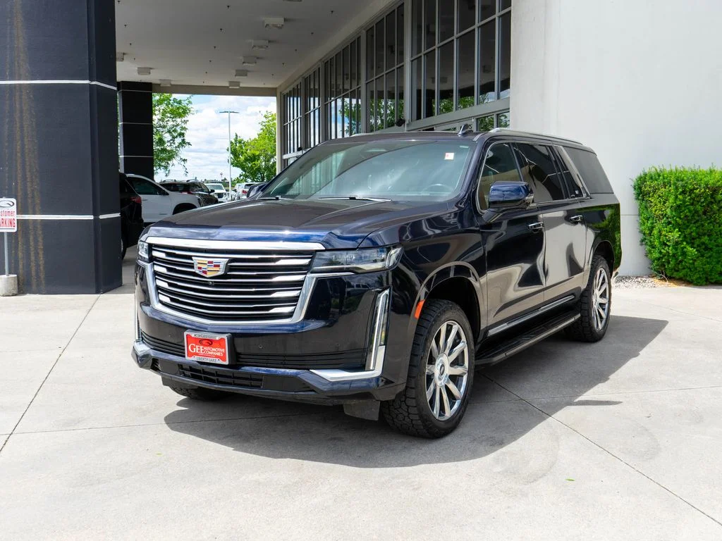 Used 2024 Blue Cadillac Premium Luxury Platinum image 3