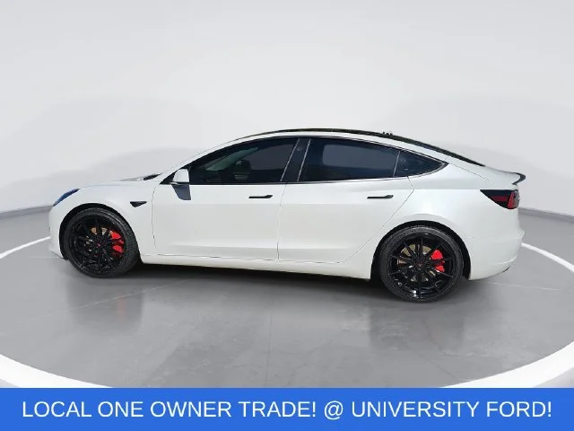 Used 2022 White Tesla Performance image 6