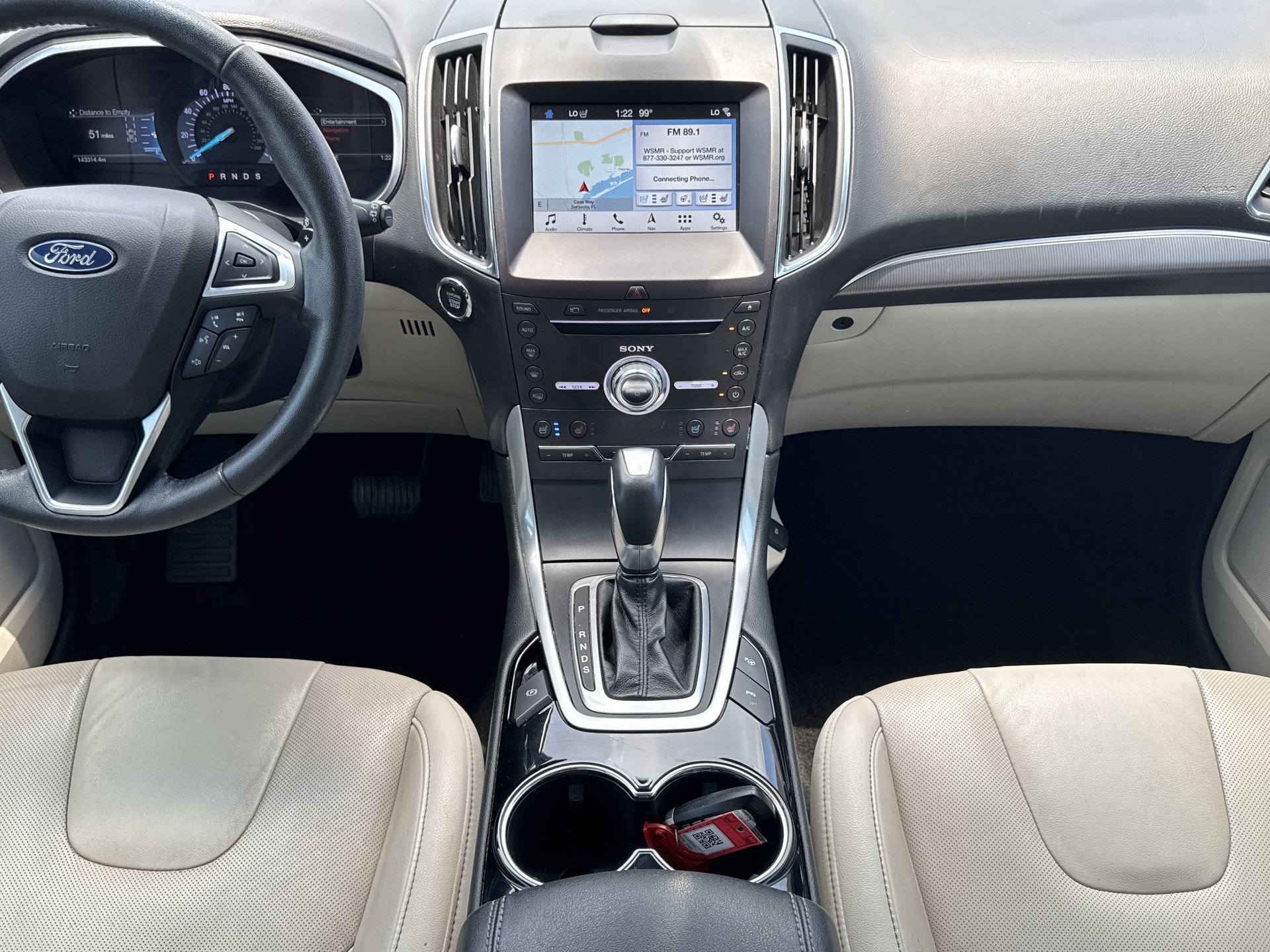 Used 2018 White Platinum Clearcoat Metallic Ford Titanium image 18