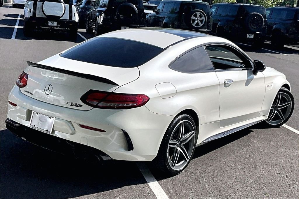 Used 2021 White Mercedes-Benz C 63 S AMG® image 2