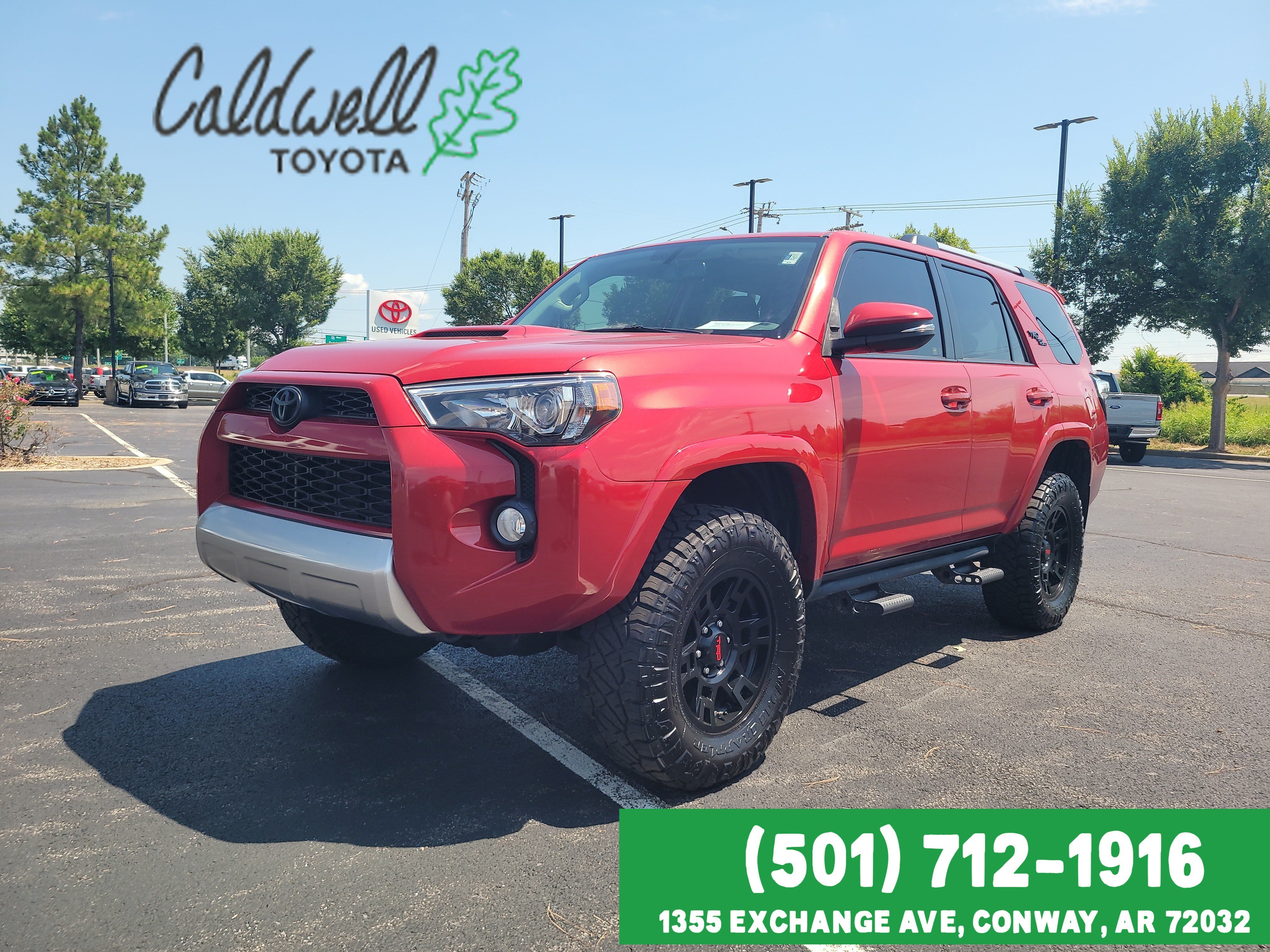 Barcelona Red Metallic 2018 Toyota 4Runner SUV / Crossover Four-Wheel Drive