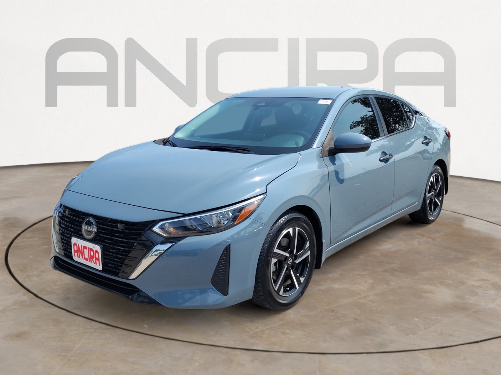 Used 2024 Atlantic Gray Metallic Nissan SV image 6