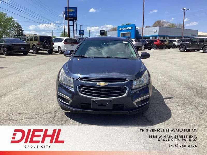 Used 2015 Chevrolet Cruze 1LT with VIN 1G1PC5SB7F7207494 for sale in Grove City, PA