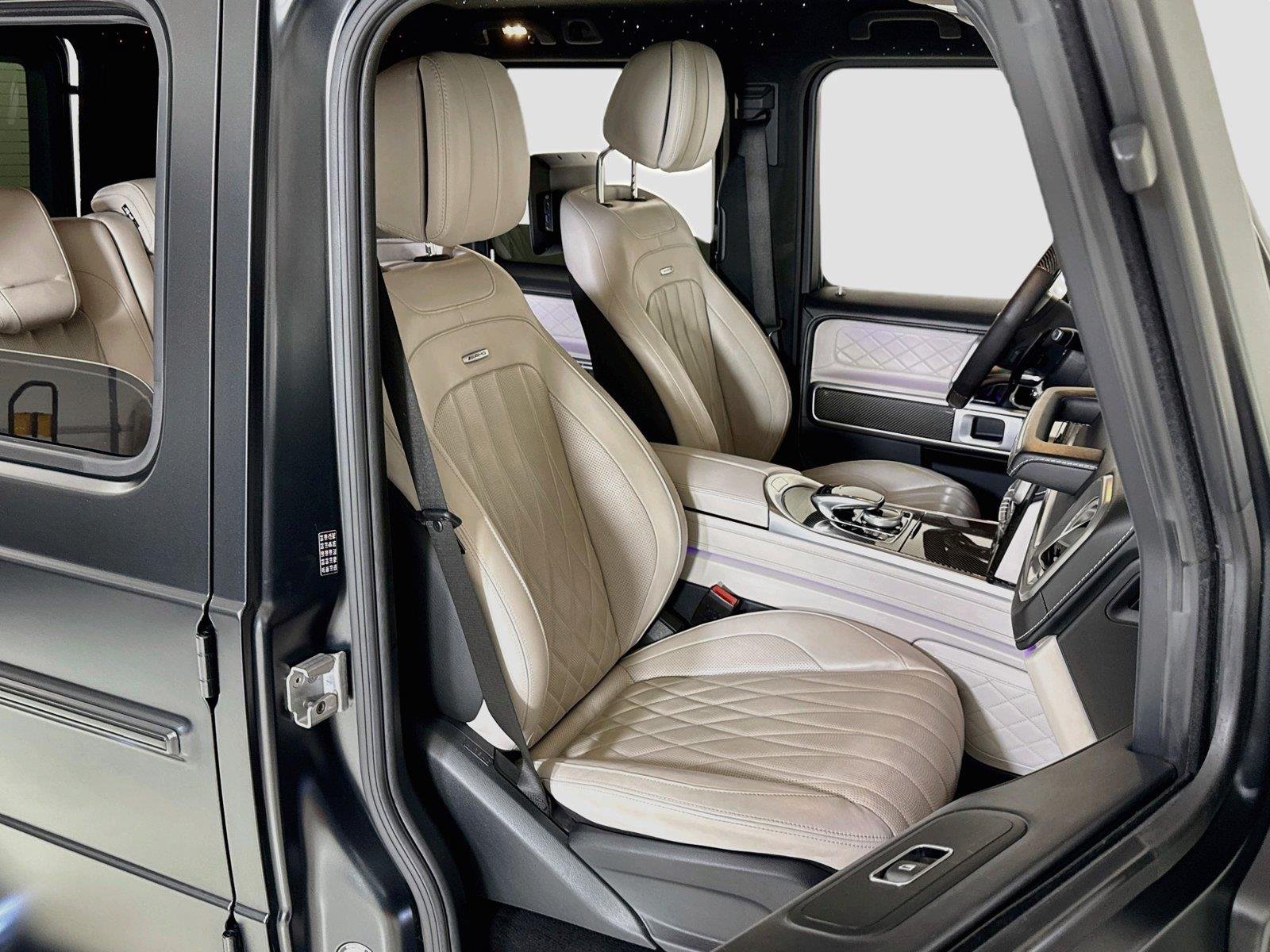 Used 2020 designo Night Black Magno Mercedes-Benz AMG® G 63 | Brabus Widebody | Factory Matte Black image 30