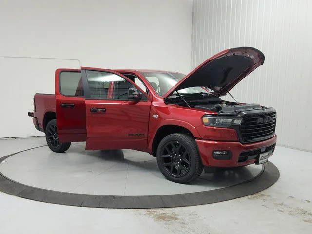 New 2026 Molten Red Pearl-Coat Exterior Paint RAM Laramie image 9