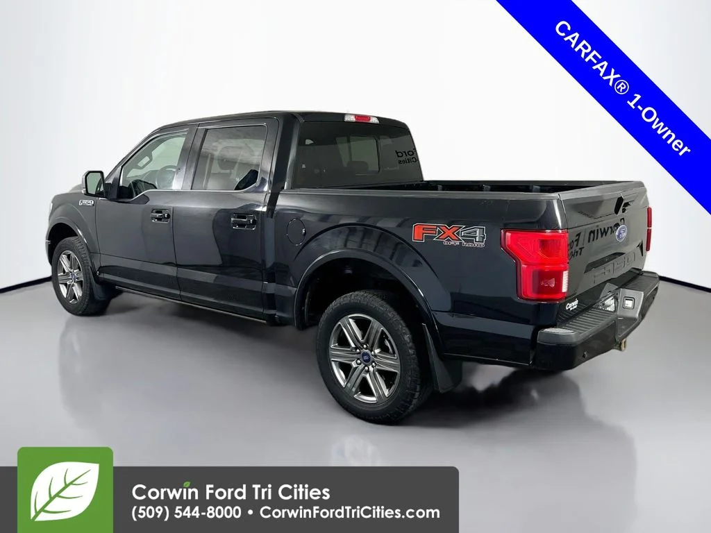 Used 2020 Agate Black Metallic Ford Lariat image 11