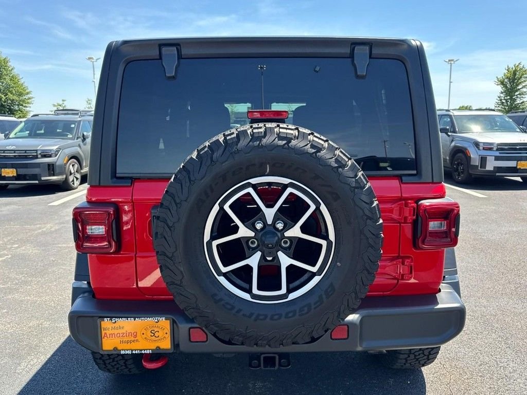 Used 2024 Red Jeep Rubicon image 4
