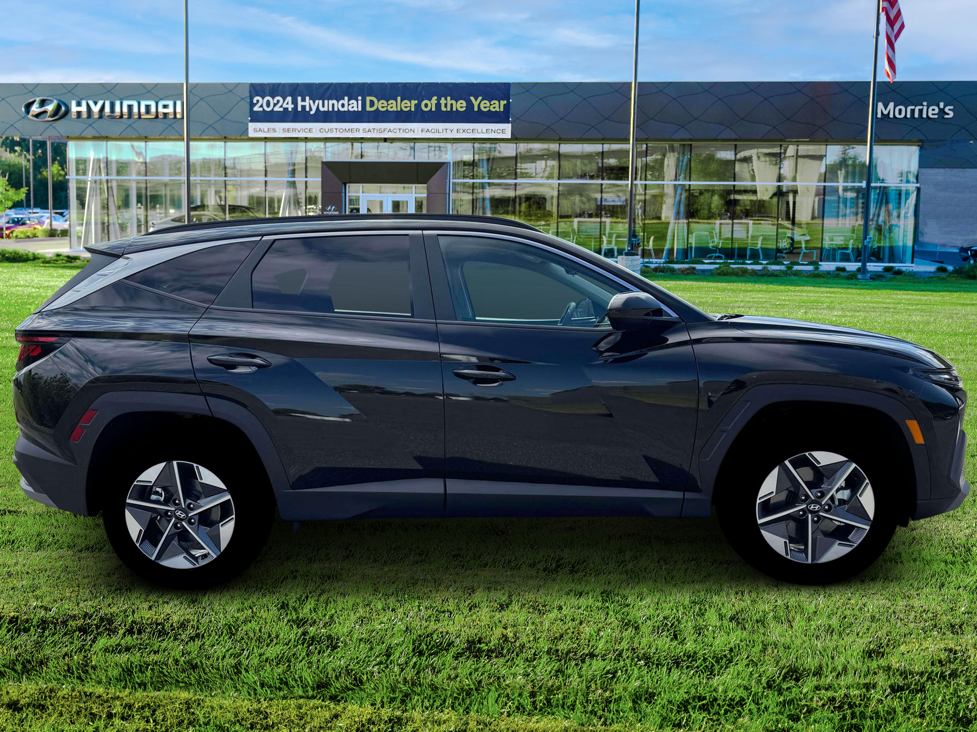 New 2026 Phantom Black Hyundai SEL AWD image 9