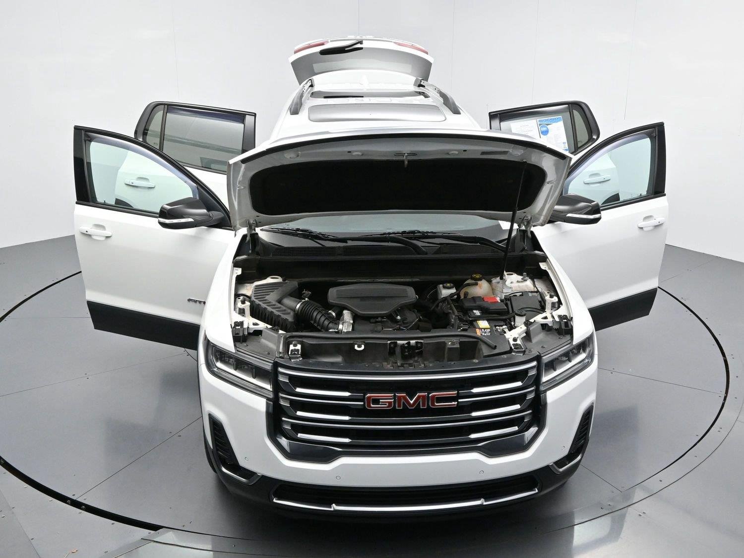 Used 2021 SUMMIT WHITE GMC AT4 image 52