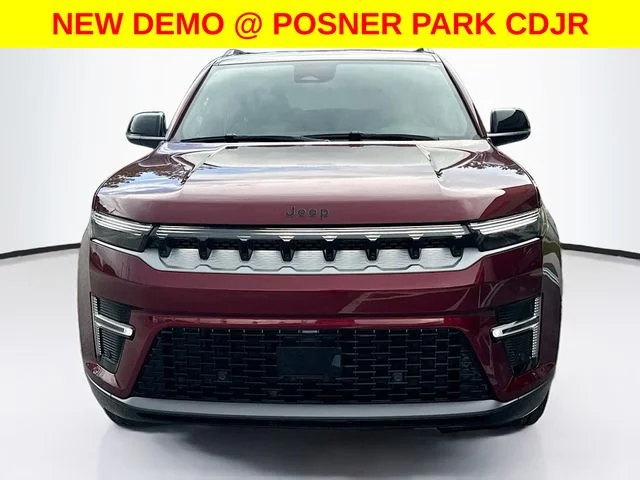 New 2026 Velvet Red Pearl-Coat Exterior Paint Jeep Grand Wagoneer image 2