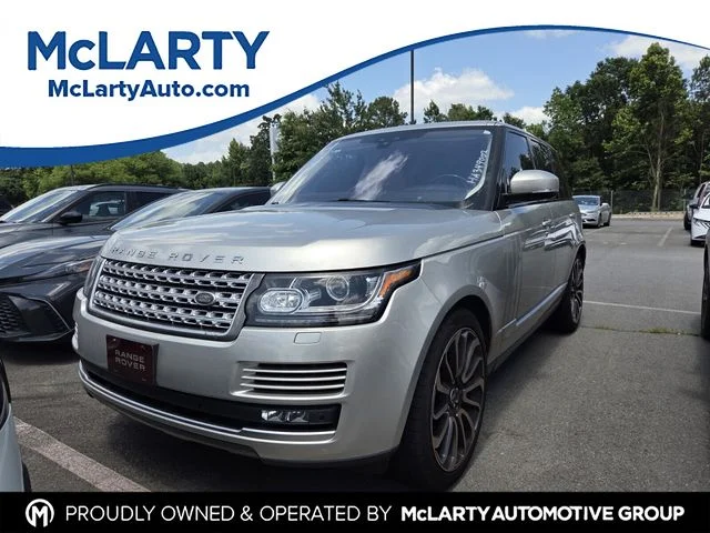 Used 2017 Silver Land Rover 3.0L V6 Supercharged HSE image 1