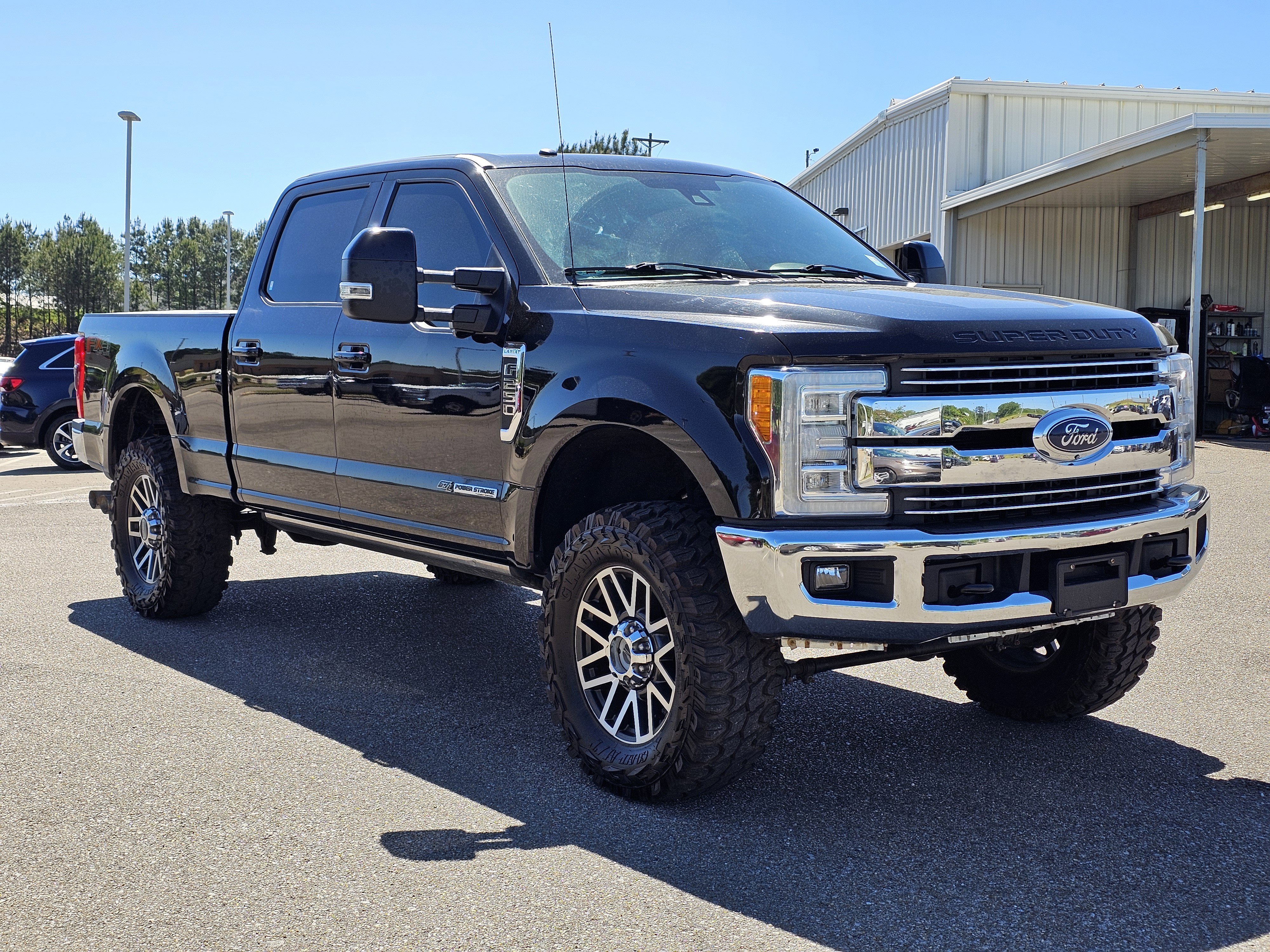 Used 2018 Shadow Black Ford LARIAT image 5