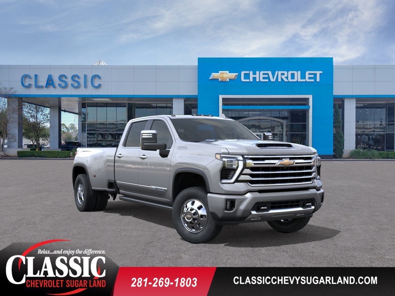 2026 Chevrolet Silverado 3500 HD High Country DRW Gray at Classic Elite Chevrolet Hwy 6