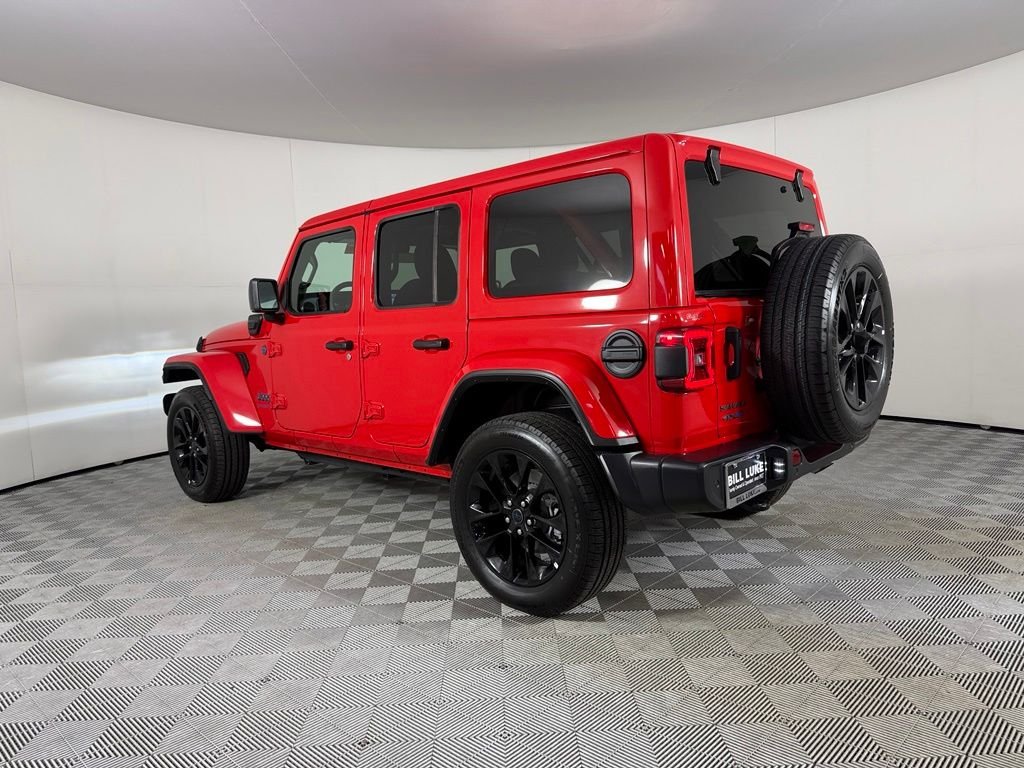 Certified Used 2025 Red Jeep Sahara 4xe image 9