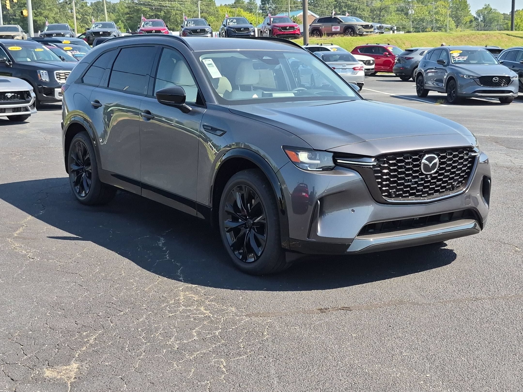 New 2026 Machine Gray Metallic Mazda 3.3 Turbo S Premium Sport AWD image 11