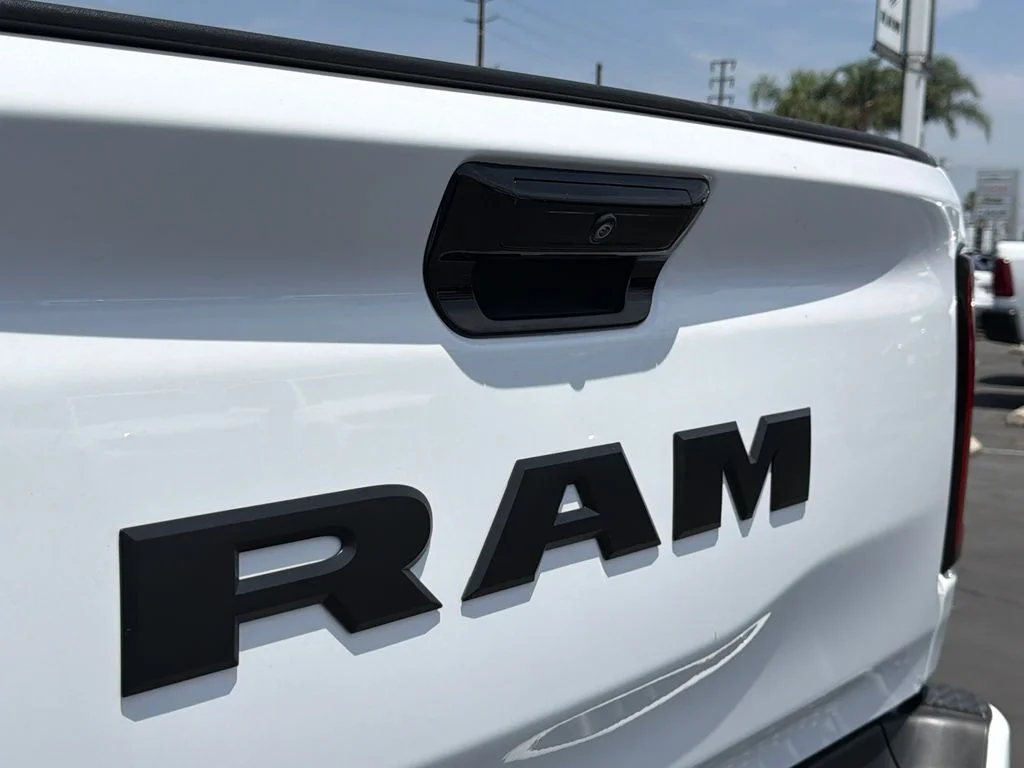 New 2025 Bright White Clear-Coat Exterior Paint RAM Laramie image 23
