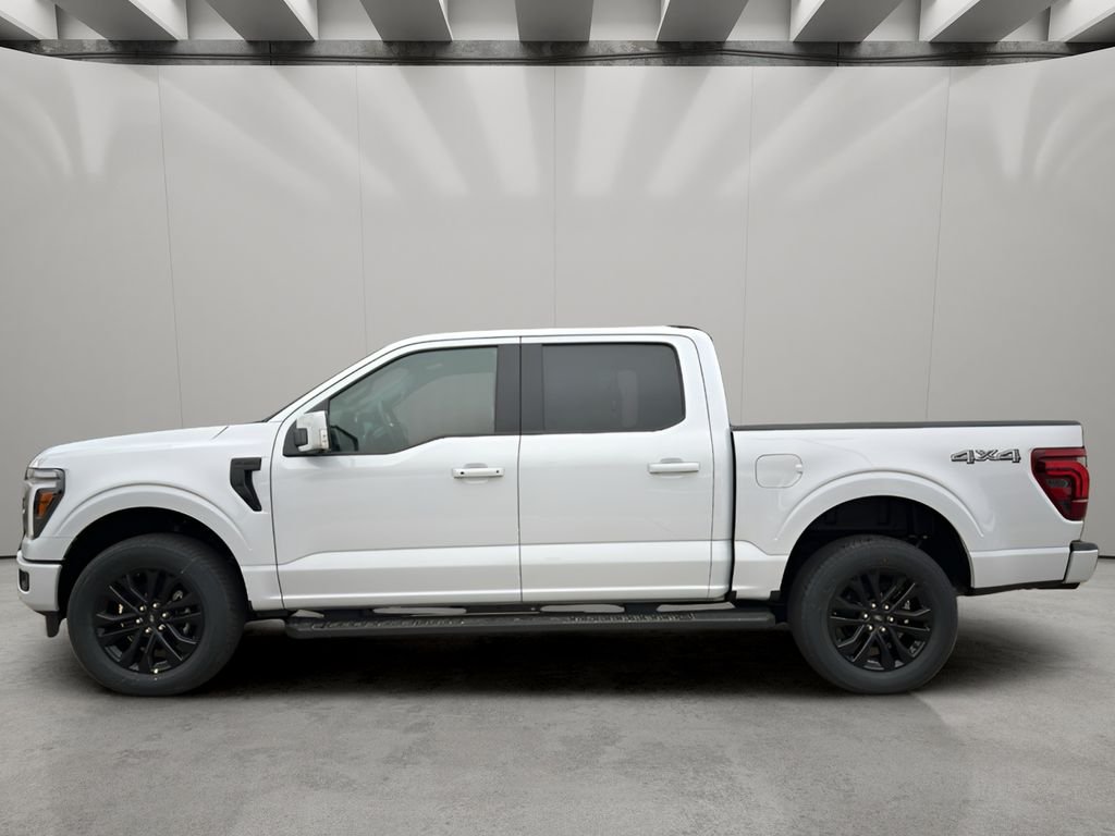 New 2025 Space White Metallic Ford Lariat® image 2