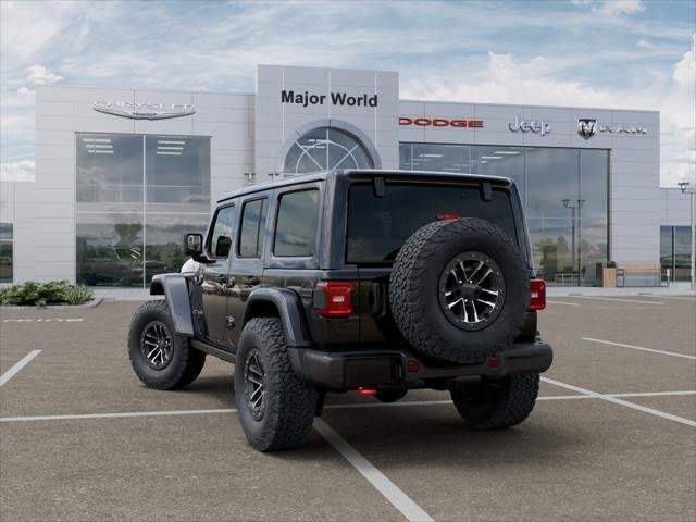 New 2026 Black Clear-Coat Exterior Paint Jeep Rubicon image 3
