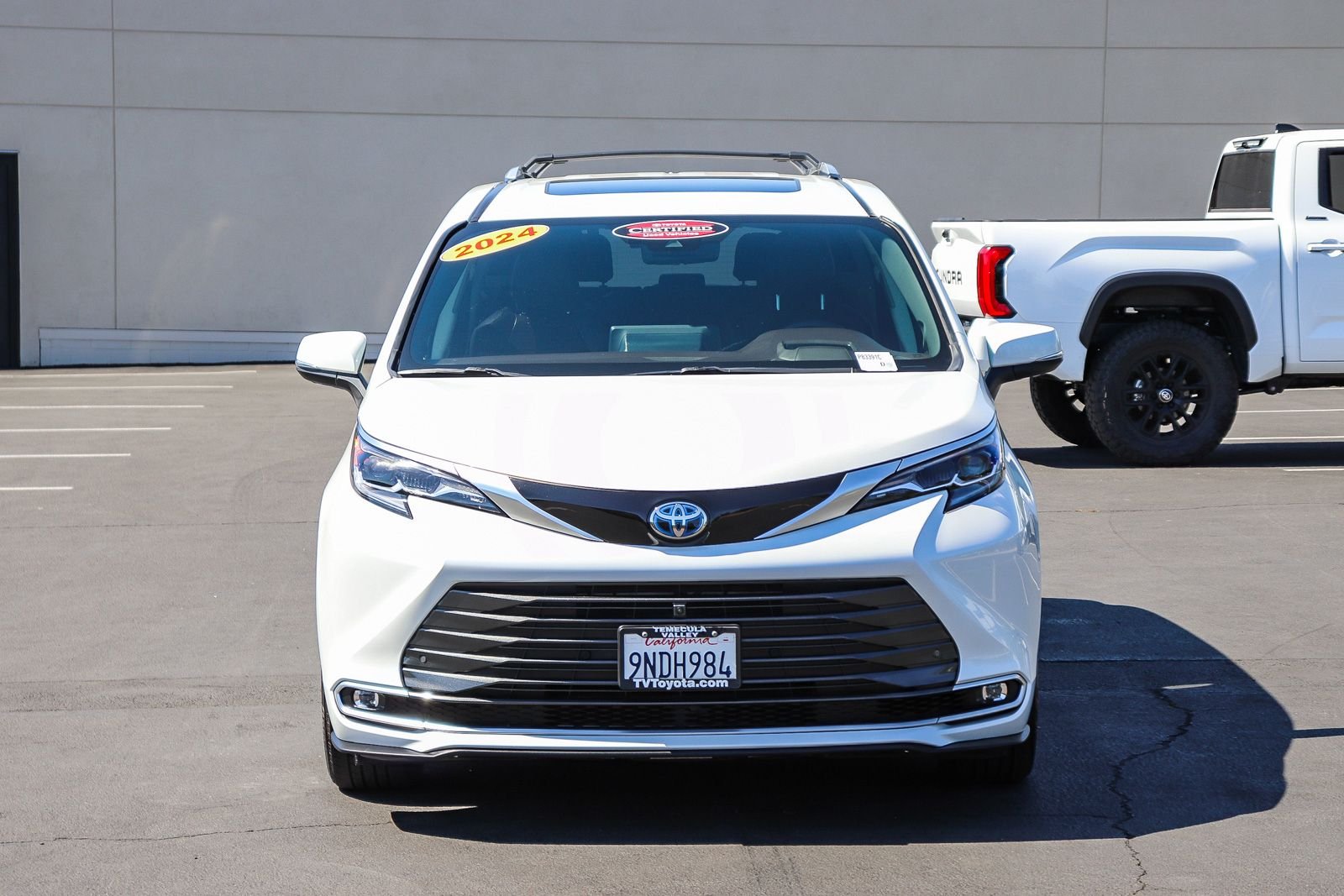Certified Used 2024 Pearl Toyota Platinum image 2