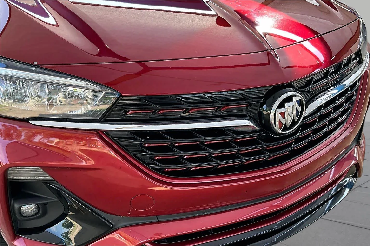 Used 2021 Chili Red Metallic Buick Select image 30